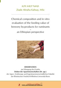 Abbildung von: Chemical composition and in vitro evaluation of the feeding value of brewery by-products for ruminants. - VVB Laufersweiler Verlag
