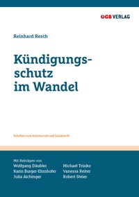Abbildung von: Kündigungsschutz im Wandel - ÖGB Verlag