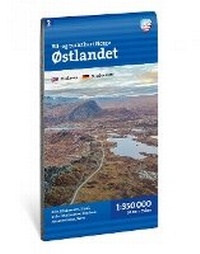 Abbildung von: Car and tourist map of Eastern Norway (Ostlandet) - Calazo Forlag