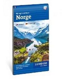 Abbildung von: Car and tourist map Norway (Norge) - Calazo Forlag