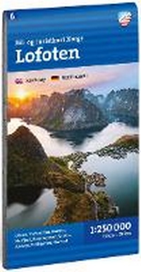 Abbildung von: Lofoten Car and tourist map - Calazo Forlag