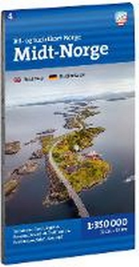 Abbildung von: Car and tourist map of Central Norway (Midt Norge) - Calazo Forlag