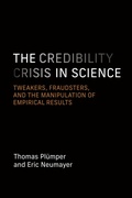 Cover: The Credibility Crisis in Science - MIT Press