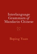 Cover: Interlanguage Grammars of Mandarin Chinese - Cambridge University Press