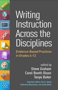 Enlarge image Cover: Writing Instruction Across the Disciplines - Guilford Press