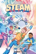 Cover: Secret S.T.E.A.M. Society: Music - Papercutz