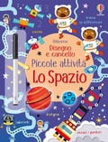 Cover: Lo spazio - Disegno e cancello. Piccole attivit&agrave;;Usborne