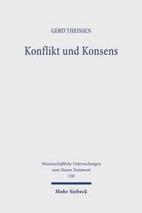 Abbildung von: Konflikt und Konsens - Mohr Siebeck