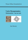 Cover: Varia Mesopotamica - BoD - Books on Demand