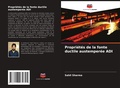 Cover: Proprietes de la fonte ductile austemperee ADI - Editions Notre Savoir