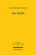 Abbildung von: One Health - Mohr Siebeck