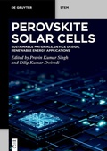 Cover: Perovskite Solar Cells - De Gruyter