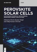 Cover: Perovskite Solar Cells - De Gruyter