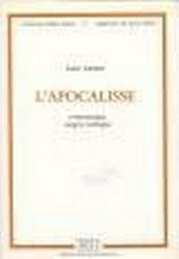 Abbildung von: L' apocalisse. Ermeneutica, esegesi, teologia - Supplementi alla rivista biblica;EDB