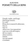 Cover: Poemetti della sera - Collezione di poesia;Einaudi