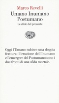 Cover: Umano Inumano Postumano. Le sfide del presente - Vele;Einaudi