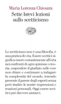 Cover: Sette brevi lezioni sullo scetticismo - Vele;Einaudi