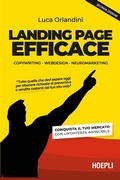 Cover: Landing page efficace. Copywriting Webdesign Neuromarketing - WebPro+;Hoepli