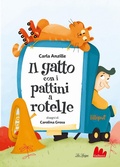 Cover: Il gatto con i pattini a rotelle. Ediz. ad alta leggibilit&agrave; - Lilliput;Gallucci