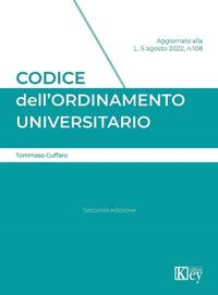 Abbildung von: Codice dell'ordinamento universitario - Key Editore