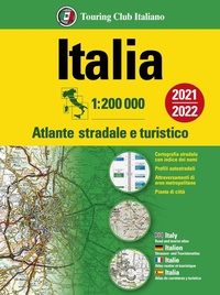 Abbildung von: Atlante stradale Italia 1:200.000. Cofanetto - Atlanti stradali d'Italia;Touring