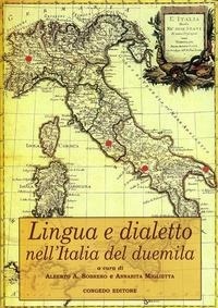 Abbildung von: Lingua e dialetto nell'Italia del Duemila - Sociolinguistica e dialettologia;Congedo