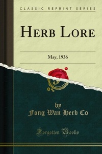 Abbildung von: Herb Lore - Forgotten Books
