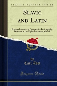 Abbildung von: Slavic and Latin - Forgotten Books