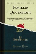 Cover: Familiar Quotations - Forgotten Books