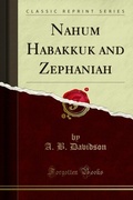 Cover: Nahum Habakkuk and Zephaniah - Forgotten Books