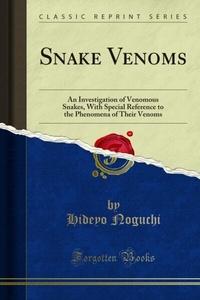 Abbildung von: Snake Venoms - Forgotten Books