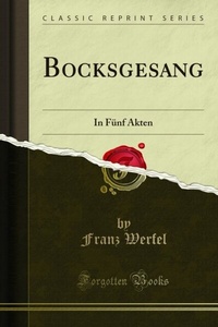 Abbildung von: Bocksgesang - Forgotten Books