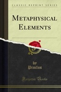 Cover: Metaphysical Elements - Forgotten Books