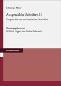 Cover: Ausgew&auml;hlte Schriften. Band 2 - Franz Steiner Verlag
