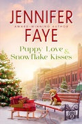 Cover: Puppy Love & Snowflake Kisses (Kringle Falls, #2) - Lazy Dazy Press