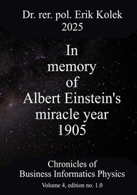 Abbildung von: In memory of Albert Einstein's miracle year 1905 - BoD - Books on Demand