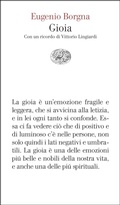 Cover: Gioia. Con un ricordo di Vittorio Lingiardi - Vele;Einaudi