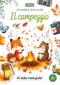 Cover: Il campeggio. Sticker e attivit&agrave; - Sassi junior;Sassi