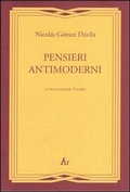 Cover: Pensieri antimoderni - Gli inattuali;Edizioni di AR