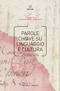Cover: Parole chiave su linguaggio e cultura. Un lessico per le scienze umane - Biblioteca/semiotica;Meltemi