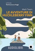 Cover: Le avventure di Huckleberry Finn. Ediz. ad alta leggibilit&agrave; - Raccontami. I grandi classici pi&ugrave; facili da leggere;Biancoenero