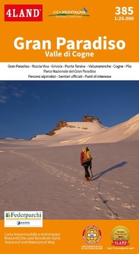 Abbildung von: Gran Paradiso. Valle di Cogne 1:25.000 - 4Land