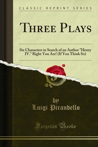 Abbildung von: Three Plays - Forgotten Books