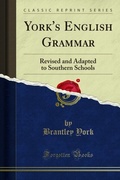 Cover: York's English Grammar - Forgotten Books