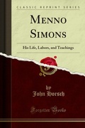 Cover: Menno Simons - Forgotten Books