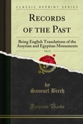 Cover: Records of the Past - Forgotten Books