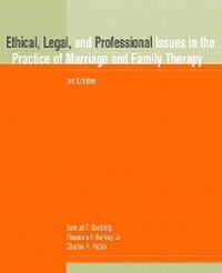 Enlarge image Cover: Ethical, Legal, and Professional Issues in the Practice of Marriage and Family Therapy - Pearson