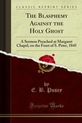 Cover: Blasphemy Against the Holy Ghost - Forgotten Books