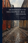 Cover: An Anthology of English Prose; Bede-Stevenson - Hutson Street Press