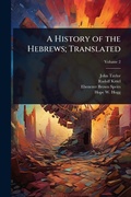 Cover: A History of the Hebrews; Translated - Hutson Street Press